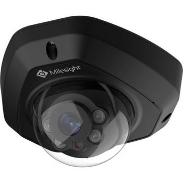 Camera supraveghere IP Mini Dome Milesight Technology MS-C5373-PD, 5MP, IR 30m, 2.8mm (Negru)