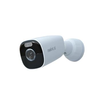 Camera supraveghere wireless Reolink FullColor Argus Eco Ultra, 4K, Lumina alba / IR 10m, microfon si difuzor, slot card, vizualizare de pe telefon