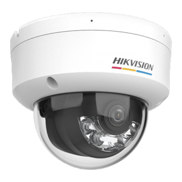 ColorVu, Dual Light - Camera IP, 4MP, lentila 2.8mm, IR 30m, WL 30m, Mic, PoE - HIKVISION