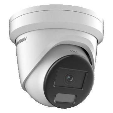 Deep Learning, ColorVu, Dual Light - Camera IP, 4MP, lentila 2.8mm, IR 40m, WL 40m, Mic, PoE - HIKVISION