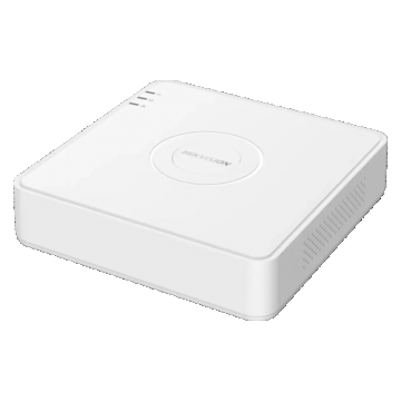 Deep Learning - DVR 4 ch. video 1080P lite + 1 ch. IP max. 2MP, audio over coaxial - HIKVISION