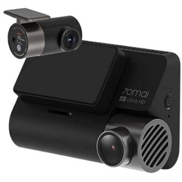 Set Cmaera DVR Auto A810-2 70MAI 4K + Dash Cam Negru