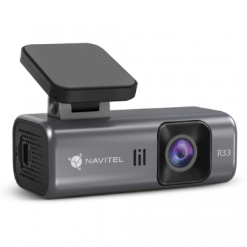 NAVITEL Camera auto DVR NAVITEL R33 rezolutie FullHD, Night Vision, Inregistrare in bucla pe microSD, Conexiune Wi-Fi, App iOS/Android, Video sharing