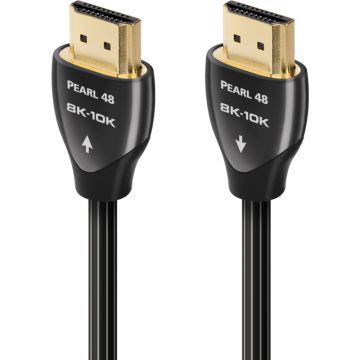 Cablu video Audioquest Pearl 48, HDMI Male - HDMI Male, v2.1, 3m, negru-gri