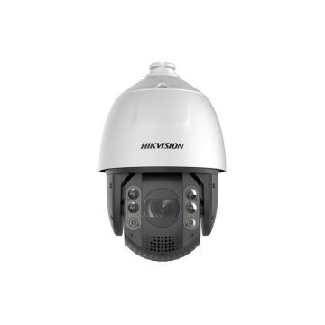 Camera de supraveghere exterior IP PTZ Speedome Hikvision AcuSense Darkfighter DS-2DE7A425IW-AEB T5, 4 MP, 4.8 - 120mm, IR 200 m, difuzor, slot card.