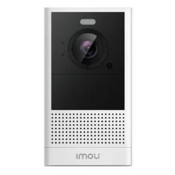 Camera de supraveghere IMOU IPC-B46LP-White+SD Cell 2, Card 32GB Inclus, 4MP, 2560x1440, PIR, Alarma, microfon si difuzor (Alb)