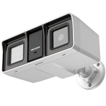 Camera supraveghere exterior Hikvision Smart Hybrid Light DS-2CE18K0T-LFS(2.8MM), 5MP 3K, IR/lumina alba 60 m, 2.8 mm, microfon