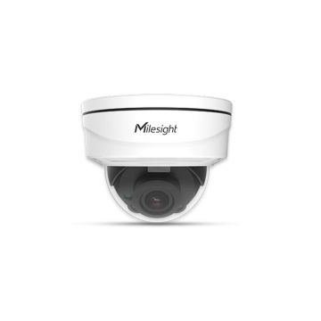 Camera supraveghere IP Dome Milesight MS-C5372-FPE, 5 MP, motorizata 2.7 - 13.5 mm, IR 50 m, microfon, slot card, PoE