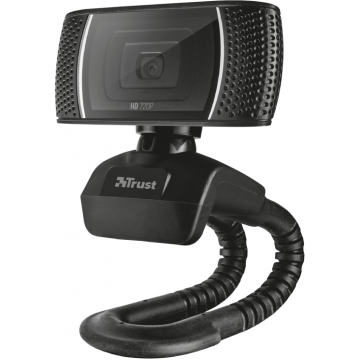 Camera Web Trino 720p HD Microfon Incorporat Conectivitate USB Negru