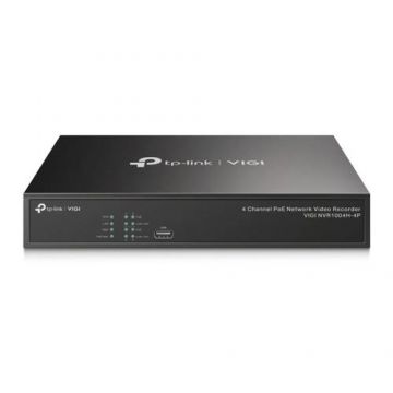 NVR TP-LINK VIGI NVR1004H-4P, 4 Canale, PoE