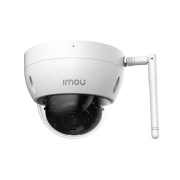 RESIGILAT - Camera de supraveghere Wi-Fi wireless Imou Dome Pro IPC-D52MIP, 5 MP, 2.8 mm, IR 30 m, microfon, slot card