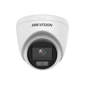 RESIGILAT - Camera supraveghere IP Dome Hikvision ColorVu DS-2CD1347G0-L, 4 MP, lumina alba 30 m, 2.8 mm, PoE