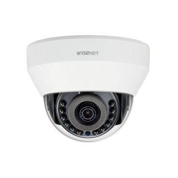 Camera de supravegehre IP Dome Hanwha Wisenet LND-6010R, 2 MP, IR 20 m, 3 mm, slot card, PoE