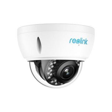 Camera de supraveghere IP Dome Reolink RLC-842A, 8 MP, IR 30 m, 2.7-13.5 mm, motorizat, PoE, zoom 5x, slot card, microfon, PoE