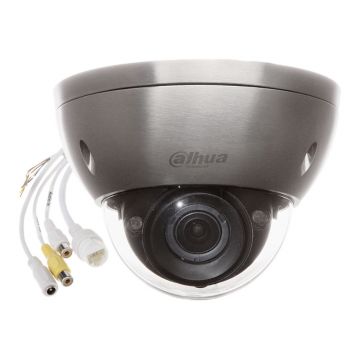 Camera supraveghere anticoroziune IP Dome Dahua Starlight IPC-HDBW8232E-ZH-SL, 2 MP, 4.1-16.4 mm, IR 50 m, motorizat, slot card