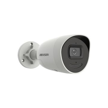 Camera supraveghere de exterior IP Hikvision AcuSense DarkFighter DS-2CD2066G2-IU-SL(2.8MM)(C), 6MP, IR 40 m, 2.8 mm, slot card, microfon, PoE