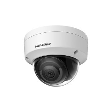 Camera supraveghere de interior IP Dome Hikvision AcuSense DS-2CD2143G2-IS, 4MP, IR 30 m, 2.8 mm, slot card, intrare/iesire alarma, PoE