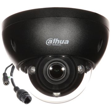 Camera supraveghere Dome IP Dahua IPC-HDBW5241E-ZE-27135-BLACK, 2 MP, IR 40 m, 2.7-13.5 mm, motorizat