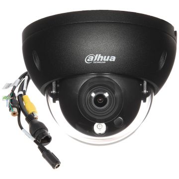 Camera supraveghere Dome IP Dahua IPC-HDBW5241R-ASE-0280B-BLACK, 2 MP, IR 50 m, 2.8 mm Camera supraveghere Dome IP Dahua IPC-HDBW5241R-ASE-0280B-BLACK, 2 MP, IR 50 m, 2.8 mm
