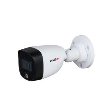 Camera supraveghere exterior Acvil Full Color ACV-FC20-2M 2.0, 2 MP, lumina alba 20 m, 2.8 mm