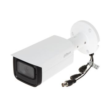 Camera supraveghere exterior Dahua Starlight HAC-HFW2501TU-A-0360B-S2, 5 MP, IR 80 m, 3.6 mm, microfon