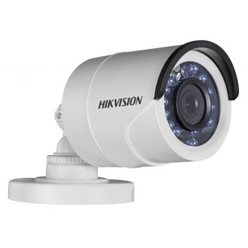 Camera supraveghere exterior Hikvision DS-2CE16D0T-IRE, 2 MP, 3.6 mm, IR 20 m, PoC
