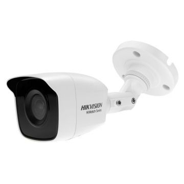 Camera supraveghere exterior Hikvision HiWatch HWT-B123-M-28, 2 MP, IR 30 m, 2.8 mm