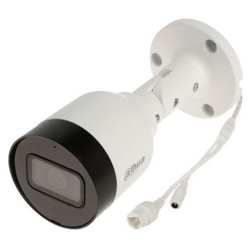 Camera supraveghere exterior IP Dahua IPC-HFW1530S-0280B-S6, 5 MP, IR 30 m, 2.8 mm, microfon, PoE