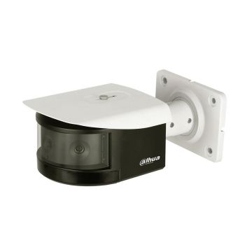 Camera supraveghere exterior IP Dahua IPC-PFW8601-A180-H-E3-AC24V, 3x2 MP, 3.6 mm, IR 30 m, slot card, PoE