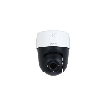Camera supraveghere IP mini Speed Dome PT Dahua Full Color TiOC SD2A500-GN-A-PV, 5 MP, lumina alba 30 m, 4 mm, slot card, PoE