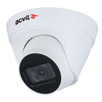 Camera supraveghere IP Dome Acvil ACV-IPDF30-4M 2.0, 4 MP, IR 30 m, 2.8 mm, PoE
