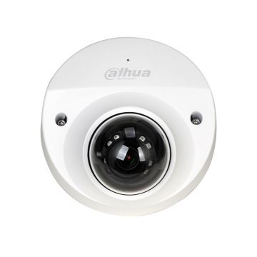 Camera supraveghere IP Dome Dahua IPC-HDBW5241F-M-SA-0280B, 2 MP, IR 30 m, 2.8 mm, microfon, slot card