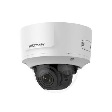 Camera supraveghere IP Dome Hikvision DarkFighter DS-2CD2745FWD-IZS, 4 MP, IR 30 m, 2.8-12 mm, slot card, PoE