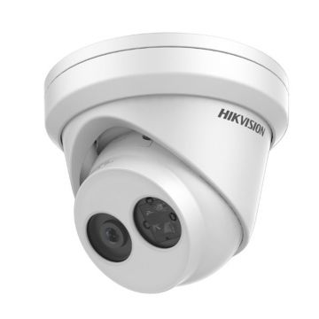 Camera supraveghere IP Dome Hikvision DarkFigther DS-2CD2345FWD-I, 4 MP, IR 30 m, 2.8 mm, slot card, PoE