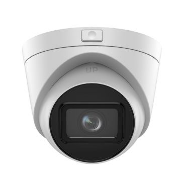 Camera supraveghere IP Dome Hikvision DS-2CD1H53G0-IZ, 5 MP, IR 30 m, 2.8 - 12 mm, slot card, PoE