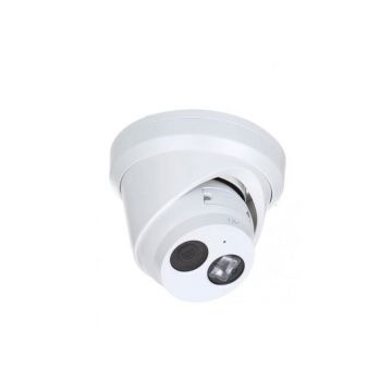 Camera supraveghere IP Dome Hikvision DS-2CD2323G0-IU-28, 2 MP, IR 30 m, 2.8 mm, microfon, slot card, PoE