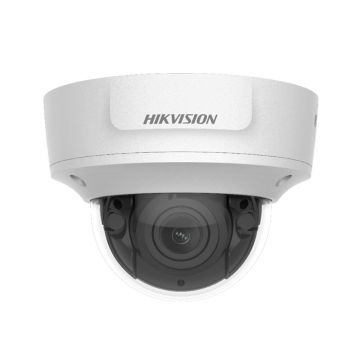 Camera supraveghere IP Dome Hikvision DS-2CD2763G1-IZ, 6 MP, IR 30 m, 2.8 - 12 mm, motorizat, slot card, PoE