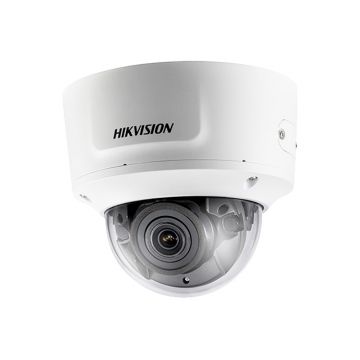 Camera supraveghere IP Dome Hikvision DS-2CD2763G0-IZS, 6 MP, IR 30 m, 2.8-12 mm, motorizat, recunoastere faciala