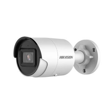 Camera supraveghere IP exterior Hikvision AcuSense DS-2CD2083G2-I2, 8 MP, IR 40 m, 2.8 mm, slot card, PoE