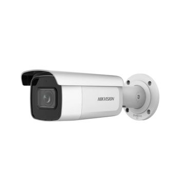 Camera supraveghere IP exterior Hikvision AcuSense DS-2CD2643G2-IZS, 4 MP, IR 60 m, 2.8 - 12 mm, motorizat, clasificare om/vehicul, PoE