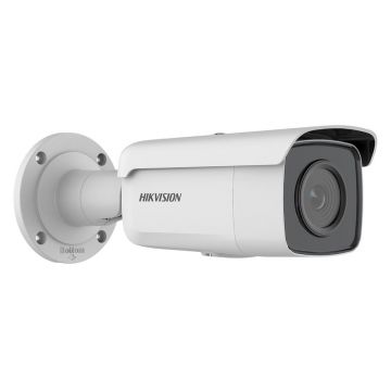 Camera supraveghere IP exterior Hikvision AcuSense DS-2CD2T66G2-4I2C, 6 MP, IR 80 m, 2.8 mm, slot card, PoE