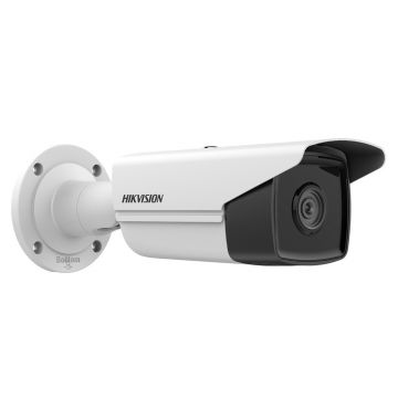 Camera supraveghere IP exterior Hikvision AcuSense DS-2CD2T83G2-4I2, 8 MP, IR 80 m, 2.8 mm, slot card, PoE