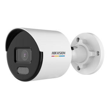 Camera supraveghere IP exterior Hikvision ColorVu DS-2CD1057G0-L-28C, 5MP, lumina alba 30 m, 2.8 mm, PoE