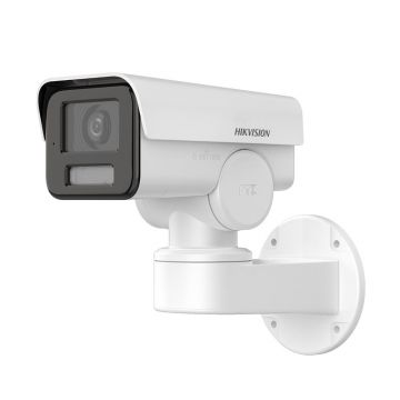 Camera supraveghere IP exterior Hikvision DS-2CD1A43G0-IZU, 4 MP, IR 50 m, 2.8-12 mm, PoE, microfon, slot card, motorizat