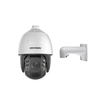 Camera supraveghere IP PTZ Speed Dome Hikvision Acusense DS-2DE7A432IW-AEB5, 4 MP, IR 200 m, 5.9 - 188.8 mm, motorizat, 32x, slot card, PoE, auto tracking