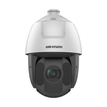 Camera supraveghere IP Speed Dome Hikvision DarkFighter DS-2DE5225IW-AE(S6), 2 MP, IR 150 m, 4.8 - 120 mm, motorizat, PoE + suport perete Camera supraveghere IP Speed Dome Hikvision DarkFighter DS-2DE5225IW-AE(S6), 2 MP, IR 150 m, 4.8 - 120 mm, motorizat, PoE + suport perete