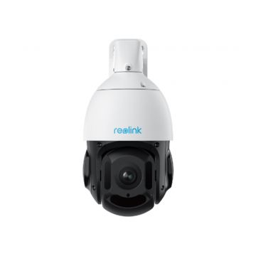 Camera supraveghere IP Speed Dome PTZ Reolink RLC-823A 16X, 4K, 5.3 - 86 mm, motorizat, IR 80 m, slot card, microfon, PoE, zoom 16x, auto tracking