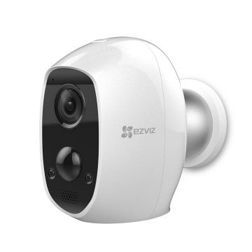 Camera supraveghere IP wireless Ezviz CS-C3A-B0-1C2WPMFBR, 2 MP, IR 7.5 m, 2.2 mm, PIR, slot card, microfon