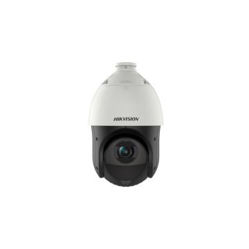 Camera supraveghere Speed Dome IP PTZ Hikvision AcuSense DS-2DE4415IW-DET5, 4 MP, IR 100 m, 5 - 75 mm, motorizat, 16x + suport, PoE