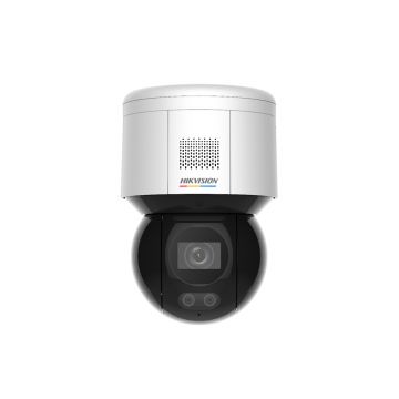 Camera supraveghere Speed Dome IP PTZ WiFi Hikvision Full Color Acusense DS-2DE3A400BW-DE-W(F1)(T5), 4MP, 4 mm, lumina alba 30 m, slot card, microfon, detectie miscare, PoE, 16x